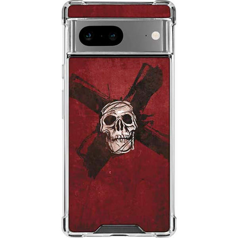 Zombie X Google Pixel 8a Clear Case